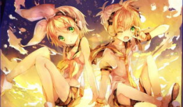 镜音双子漫画,镜音双子的奇幻冒险之旅